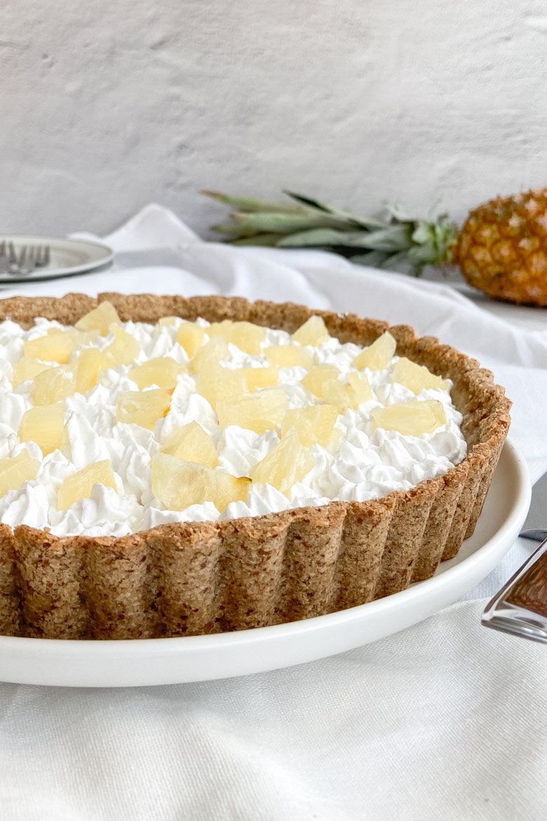 Pineapple And Coconut Tart Eat Well With Anna