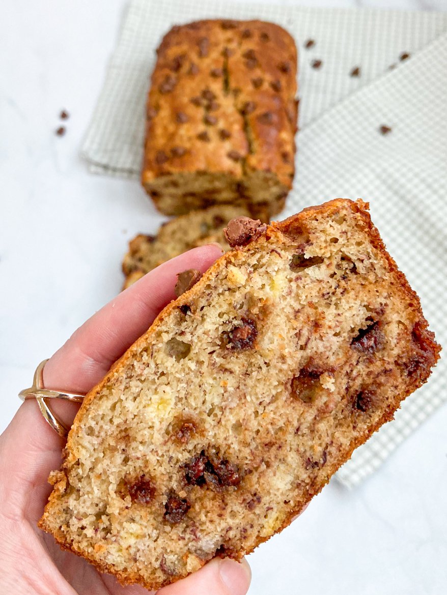 healthy banana bread