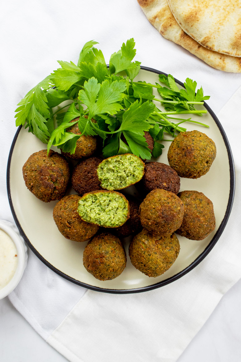 Crispy Homemade Falafel - Eat Well With Anna