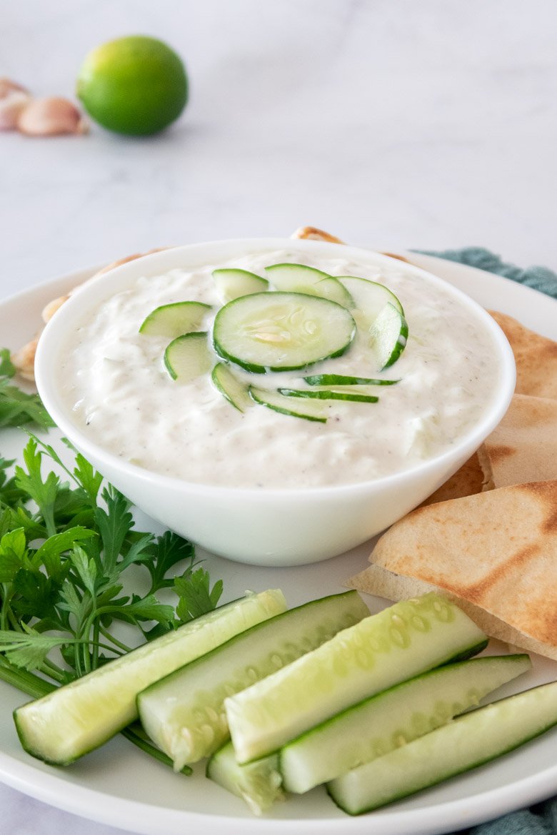 TZATZIKI – CREAMY YOGURT SAUCE