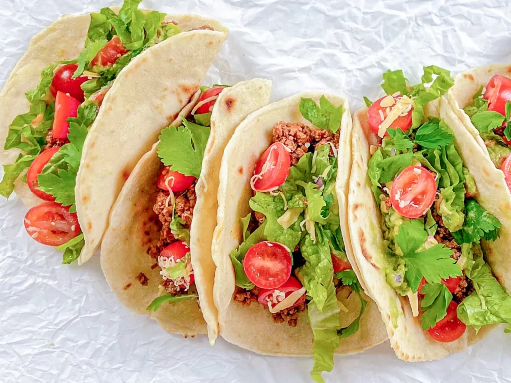 Tacos with Ground Beef